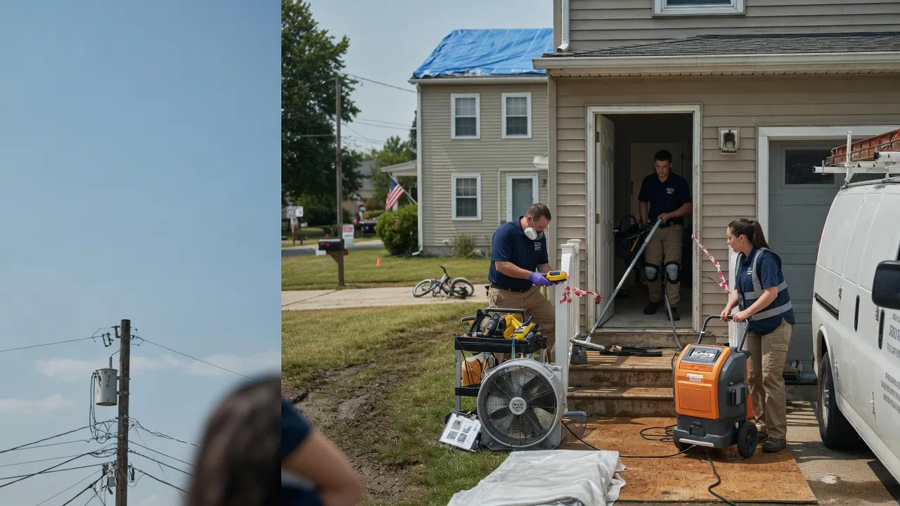 Water Damage Repair in Mowrystown, OH near me